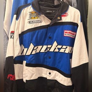 Vamtac Blue and Black Racing Jacket